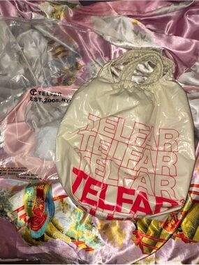Nude Telfar Regular Plastic Thank You Bag